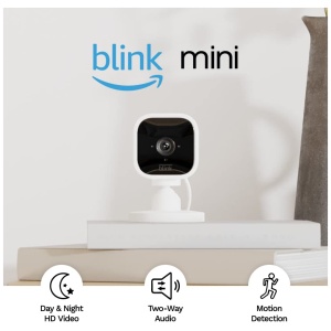 Blink Mini - Compact Indoor Smart Security Camera