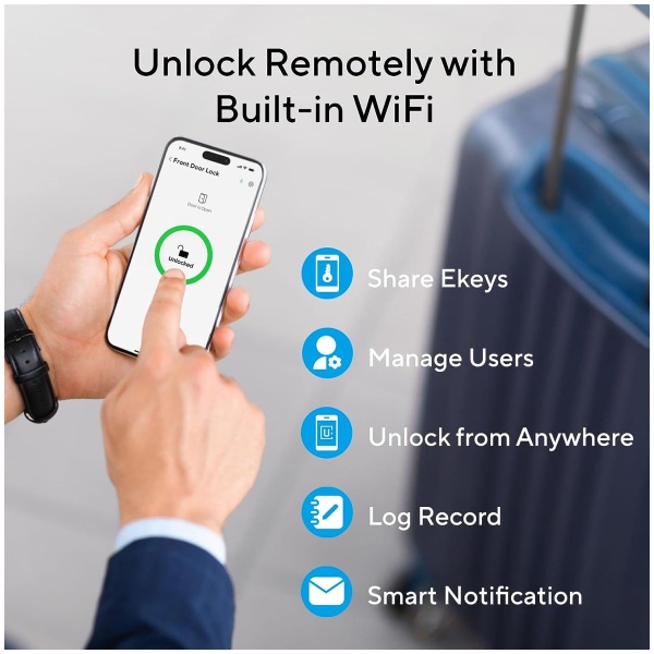 ULTRALOQ U-Bolt Wi-Fi Smart Lock