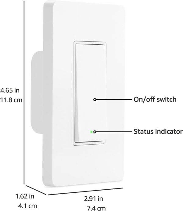 Amazon Basics Single Pole Smart Switch