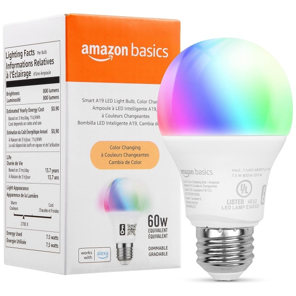 Smart A19 LED Light Bulb